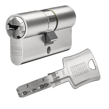 WINKHAUS keyTec N-tra Profilzylinder mit Wendeschlüssel – mechanisches Sicherheitssystem mit patentierter Codierung für Wohn- und Gewerbeobjekte